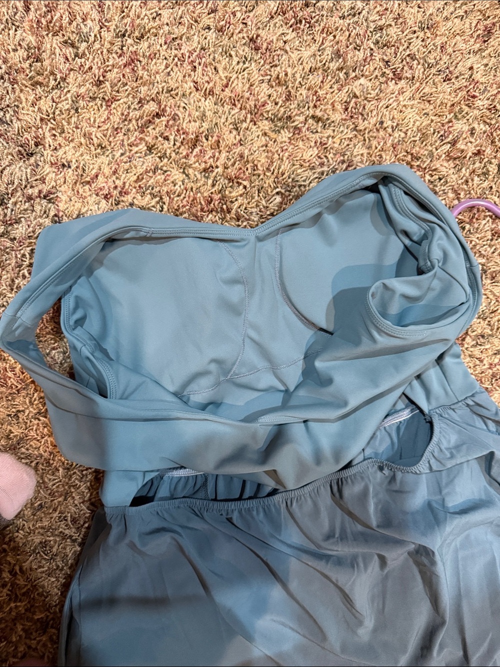 HALARA- Breezeful V-neck cut-out Midi dress - Picture 4 of 4